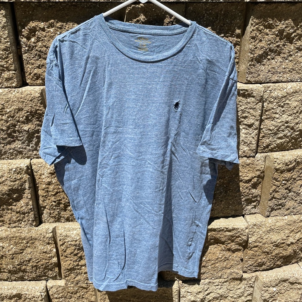 Ralph Lauren Polo Blue Heather T-Shirt Large